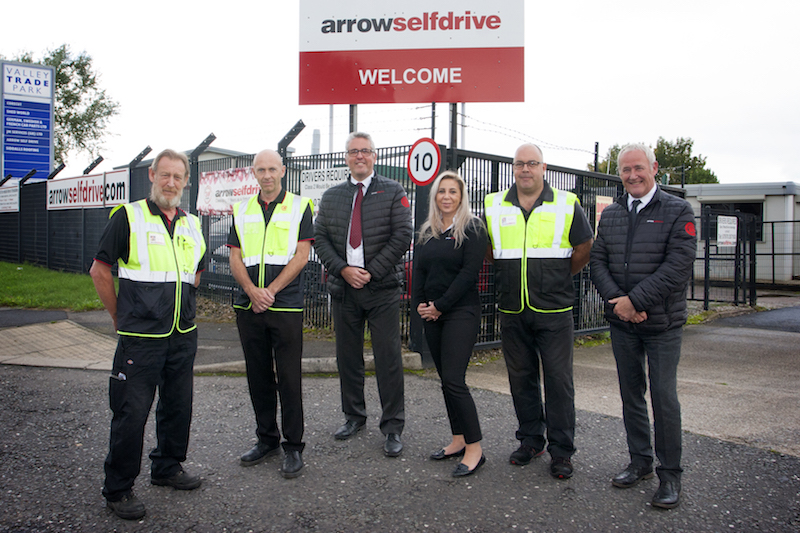 Arrow self drive Sheffield team