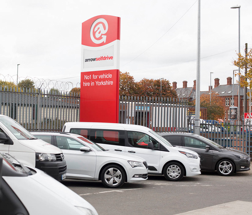 Arrow Self Drive Leeds branch