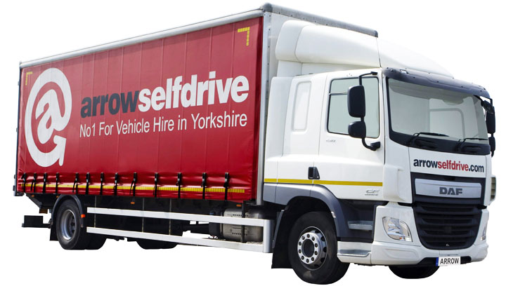 18 tonne curtain side lorry